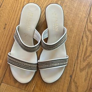 Italian Shoemakers Sandals - Size 8
